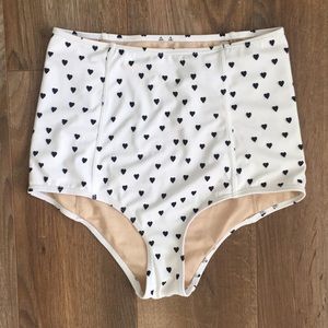 Kortnie Jeane high-waisted swim bottoms